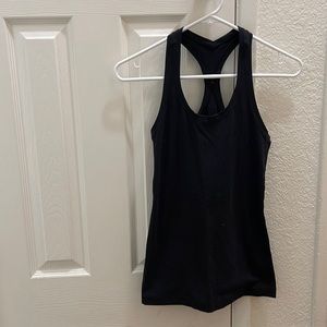 Lululemon Black Racerback Tank Size 6